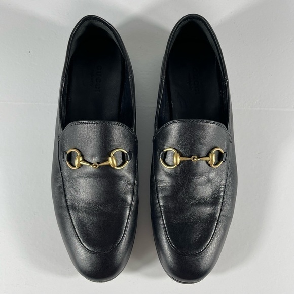 GUCCI Women's Brixton Horsebit Convertible Loafer Black Learner Size-37.5 $920 - Picture 2 of 16